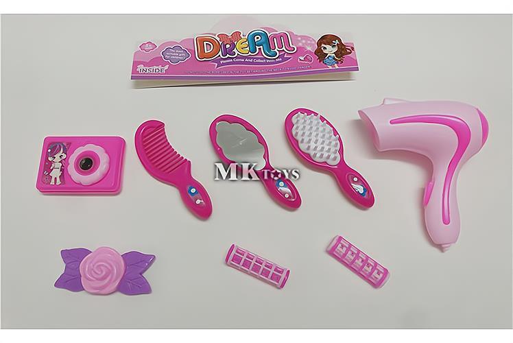 mkn292197 hairdressing set with hairdryer 袋庄美发饰品配风筒